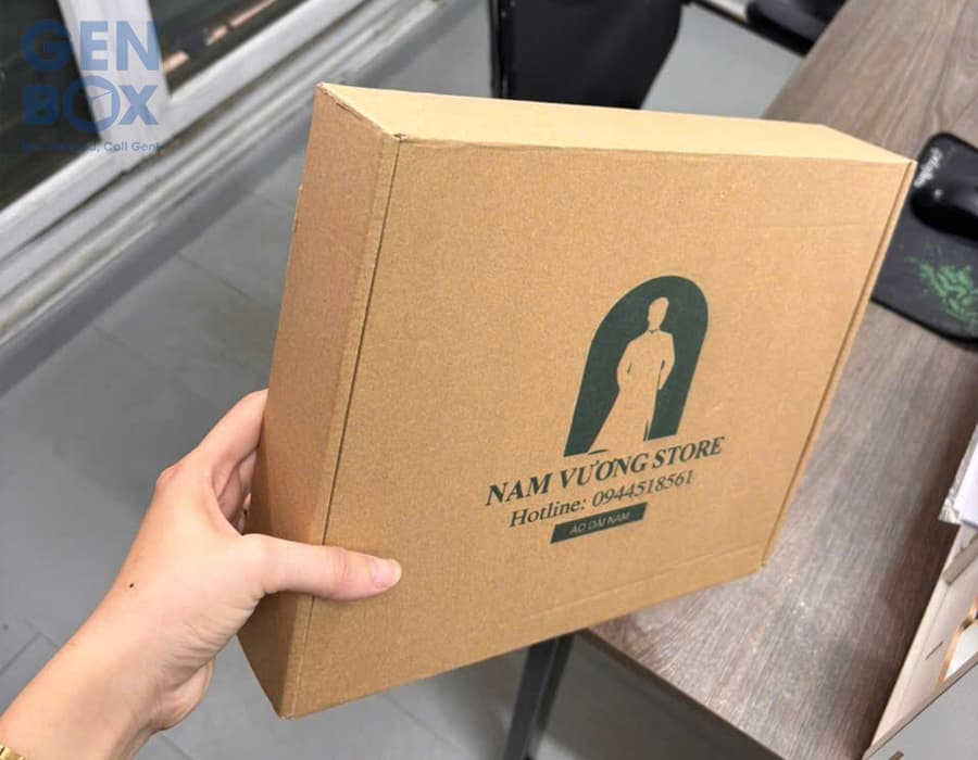 Ảnh: Hộp Carton In Logo Giúp Tiết Kiệm Chi Phí Quảng Cáo
